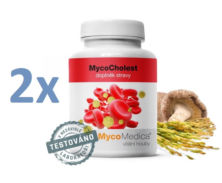 MycoMedica MycoCholest 2 x 120 kapslí